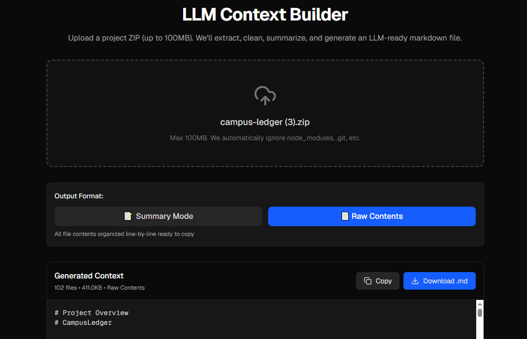 LLM Context Builder